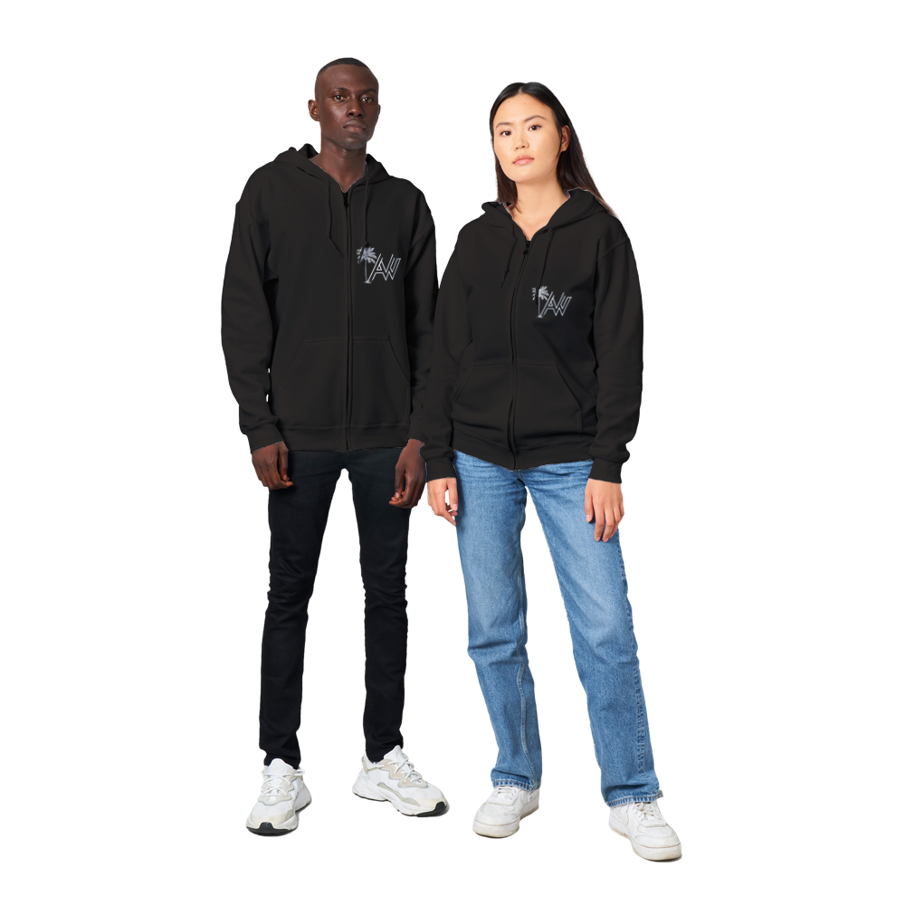 AlienWhere Unisex Zip Hoodie